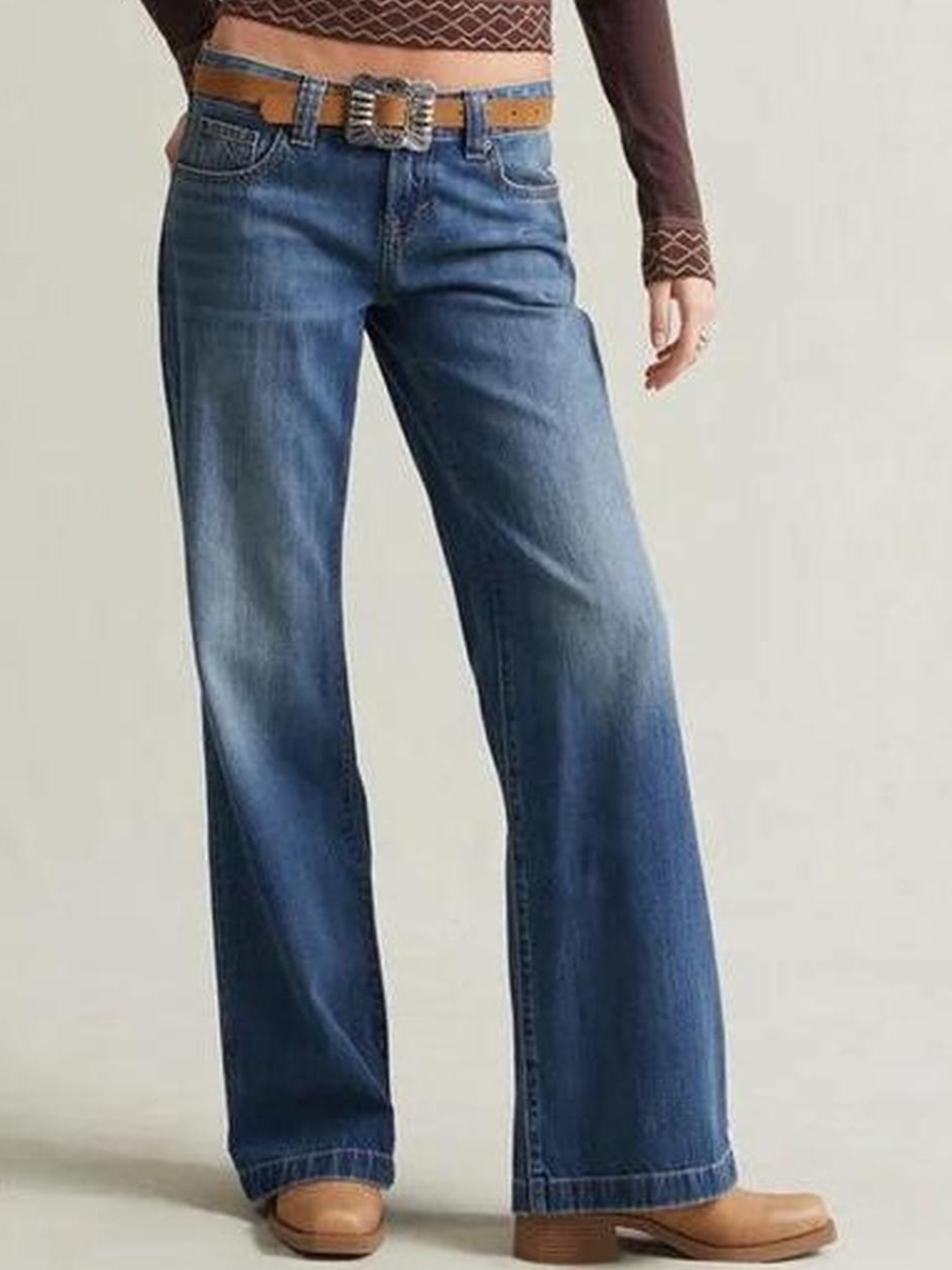 Pacsun Charlie Baggy Boot Jeans